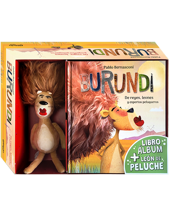 BURUNDI - Cofre De reyes, leones y expertos peluqueros