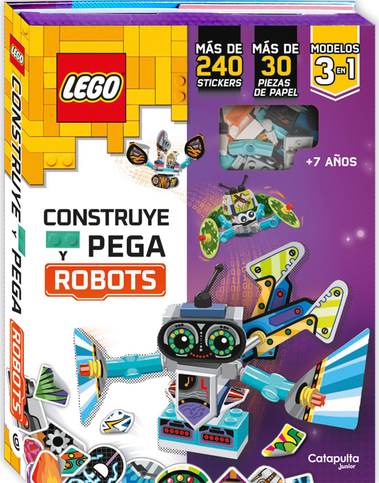 LEGO Construye y pega Robots 