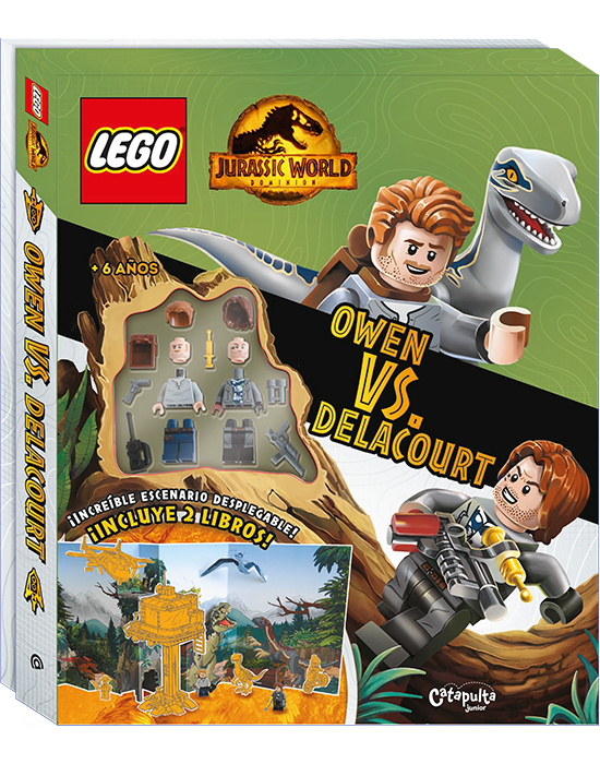  LEGO Jurassic World - Owen vs. Delacourt