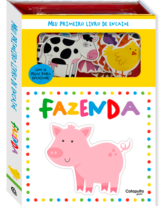 Meu primeiro livro de encaixe: Fazenda