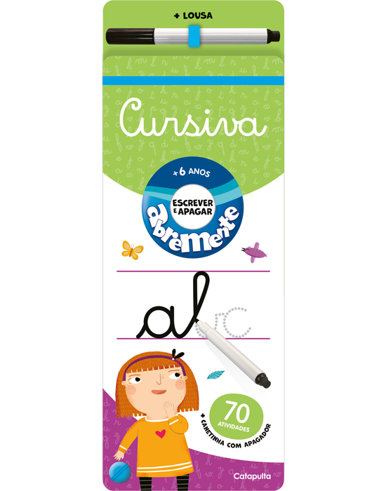 Abremente Escrever e apagar - Cursiva