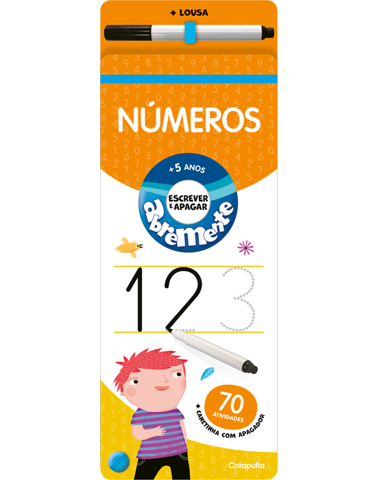Abremente Escrever e apagar - Números