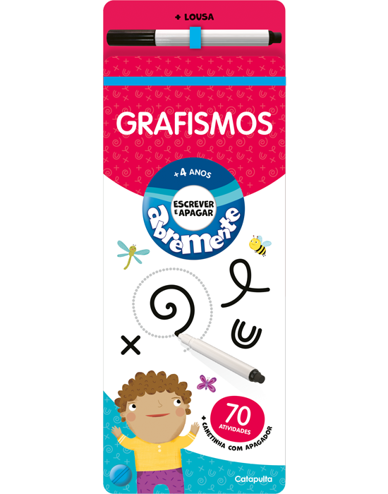 Abremente Escrever e apagar - Grafismos