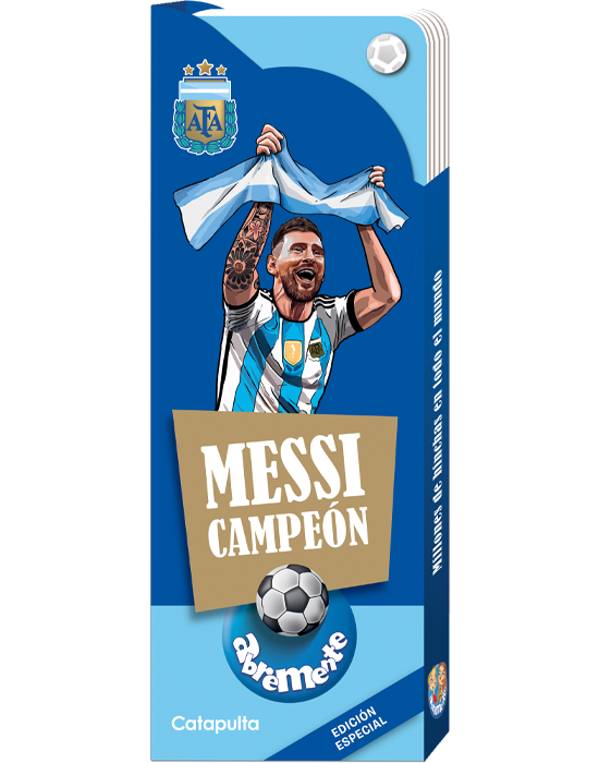 Abremente Messi campeón