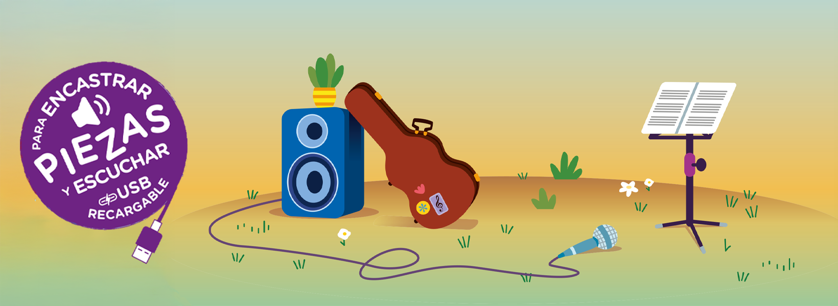 Encastra y escucha- Los instrumentos musicales