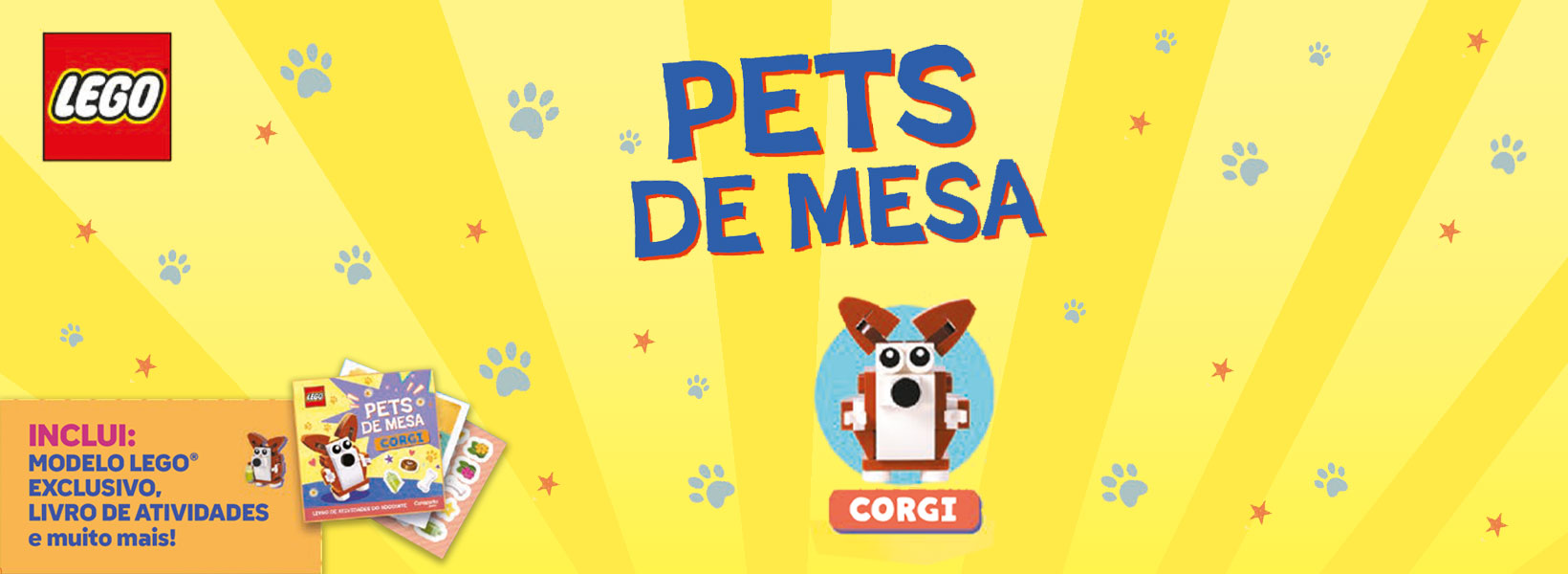 LEGO® Pets de mesa Corgi
