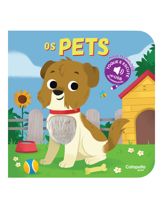 Toque e escute Os Pets - usb