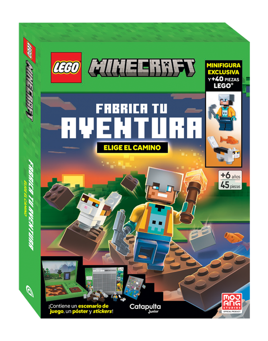 LEGO® MINECRAFT® : Fabrica tu aventura, elige el camino
